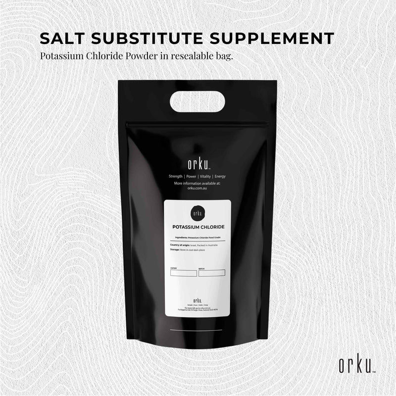 5Kg Potassium Chloride Powder - Pure E508 Food Grade Salt Substitute Replacer