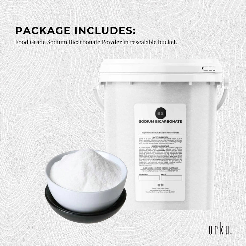 1.3Kg Sodium Bicarbonate Tub - Food Grade Bicarb Baking Soda Hydrogen Carbonate