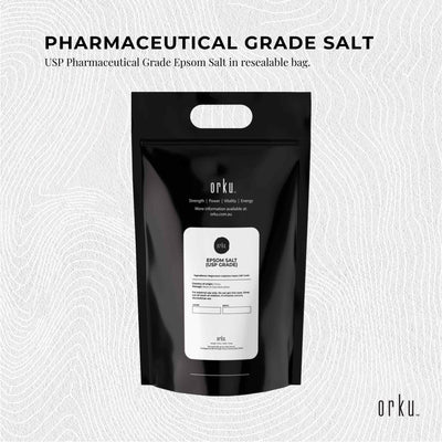 Bulk 10kg USP Epsom Salt Pharmaceutical Grade - Magnesium Sulfate Bath Salts