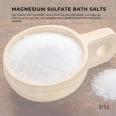 Bulk 10kg USP Epsom Salt Pharmaceutical Grade - Magnesium Sulfate Bath Salts