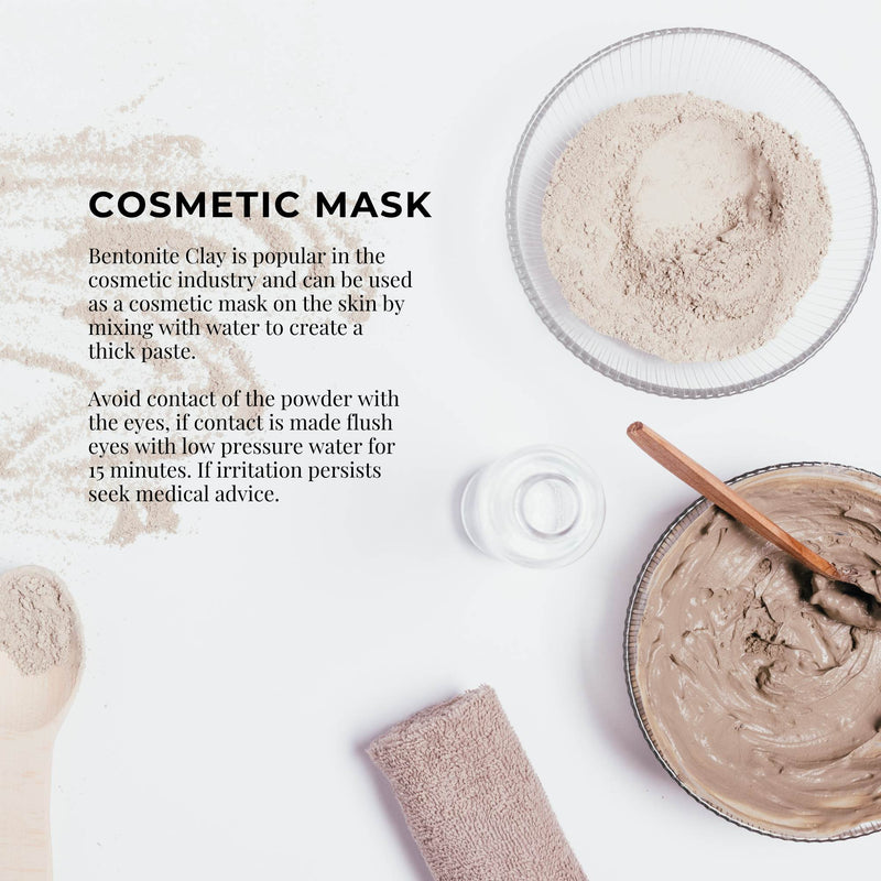 50g Organic Sodium Bentonite Clay Powder - Cosmetic Montmorillonite