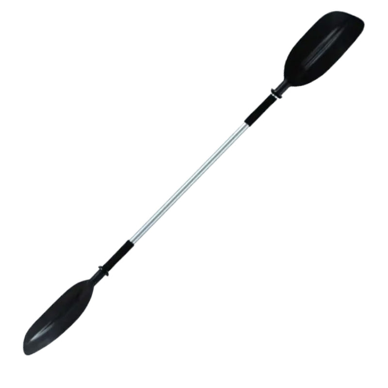 2.2M Kayak Paddle - Curved Blade Position Shift Oar Aluminium Shaft
