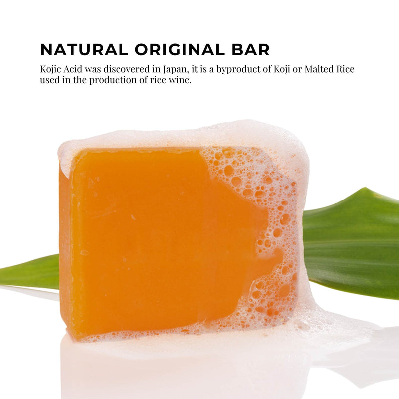 4x 135g Kojie San Soap Bar - Original Skin Lightening Kojic Acid Bars