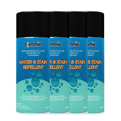 4x 212g Water Proof Stain Repellent - Hydrophobic Protective Spray - Fabrics Hats