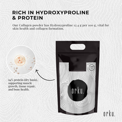 20Kg Collagen Powder - Bovine Hydrolysate Protein Peptide Supplement Unflavoured