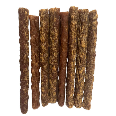 1Kg Dog Treat Chewy Kangaroo Sticks - Soft Dehydrated Australian Healthy Puppy Chew