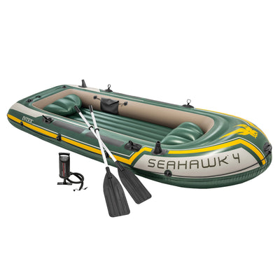 Intex Seahawk 4 Inflatable Boat Set - 4 Person