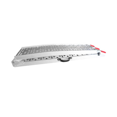 Rigg 2 x Aluminium ATV Loading Ramp Foldable - Silver