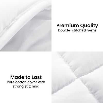 Laura Hill 500GSM Duck Down Feather Quilt Duvet Doona - King