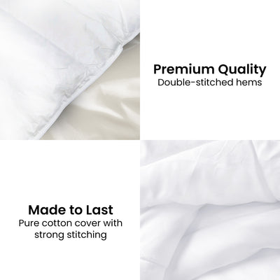 Laura Hill 500GSM Duck Down Feather Quilt Comforter Doona - Queen