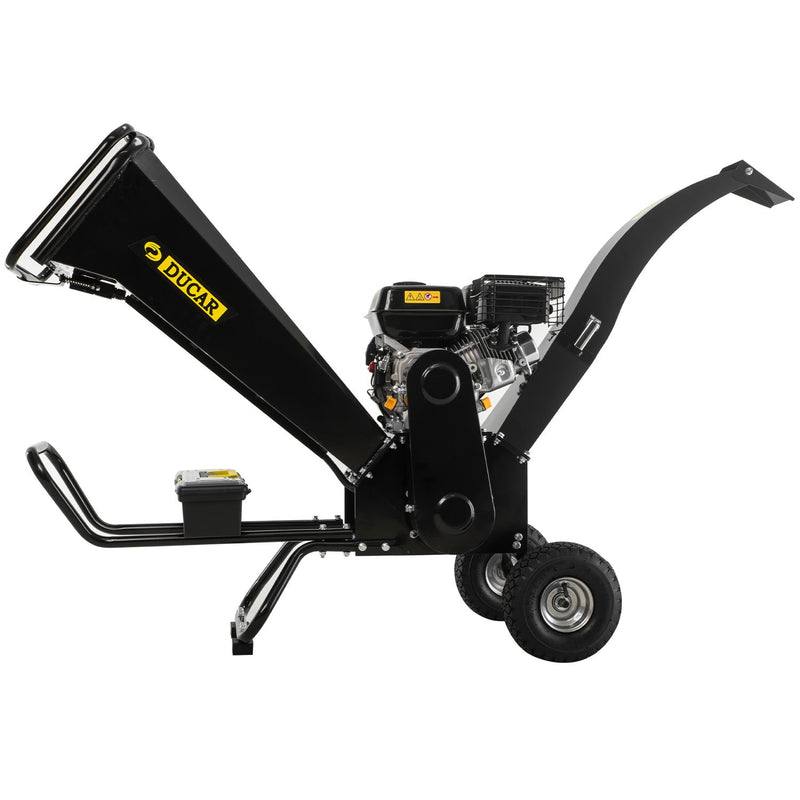 Ducar K70 7HP Wood Chipper Shredder Mulcher Grinder Petrol in Black