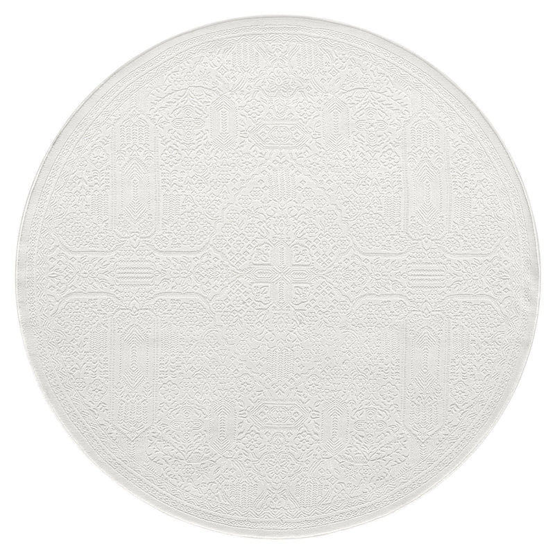 Grande Jacquard Rug - Ivory - 120x170