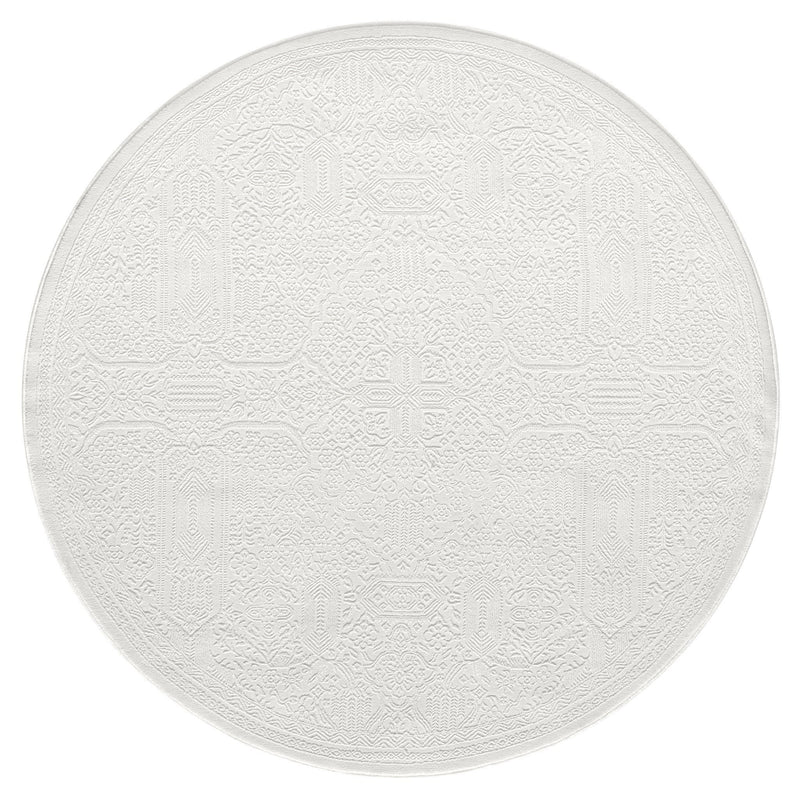 Grande Jacquard Rug - Ivory - 240x330