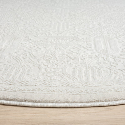 Grande Jacquard Rug - Ivory - 240x330