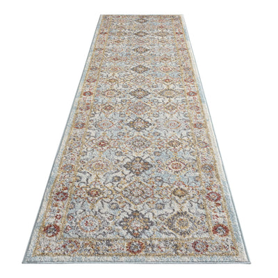 Asher Country Rug - Blue - 240x330