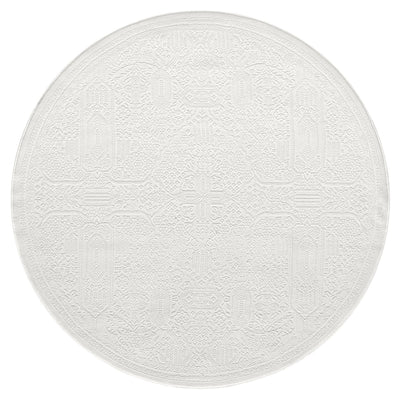 Grande Jacquard Rug - Ivory - 300x400