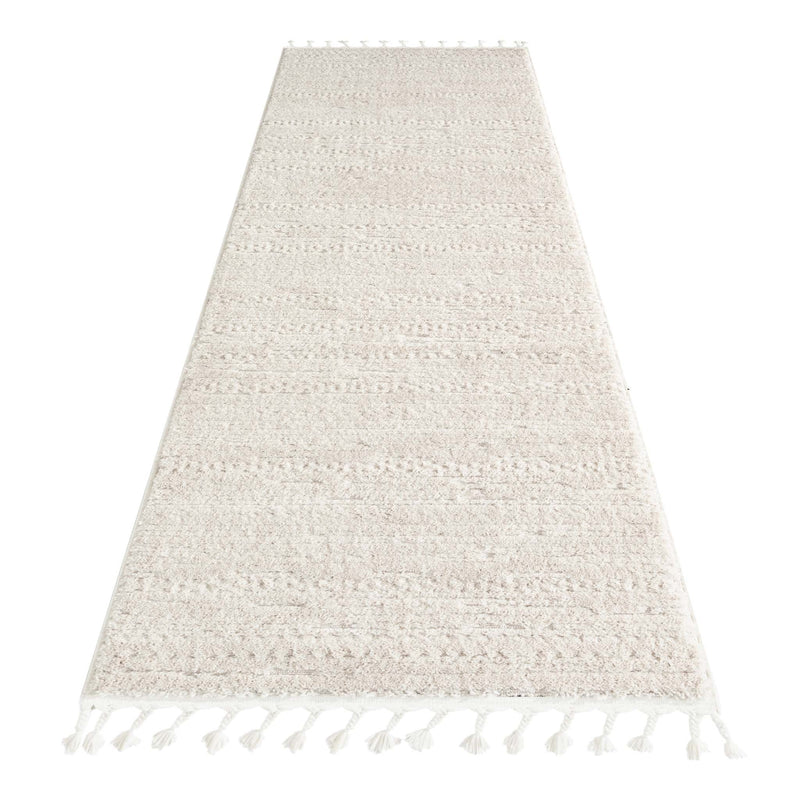 Addie Soft Pile Rug - Ivory - 80x150