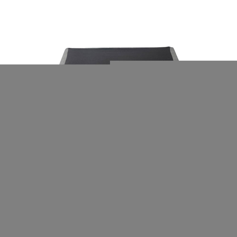 Metal Bedframe Mattress Foundation (Dark Grey) – King