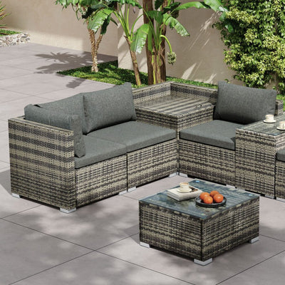 9-Piece Outdoor Setting