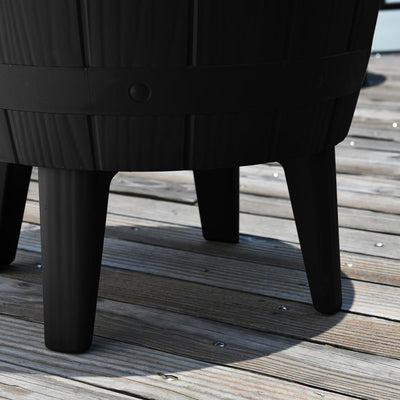 Black Ice Bucket Table