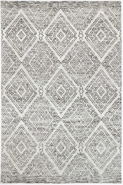 Alayah Diamond Grey Rug 160x230 cm