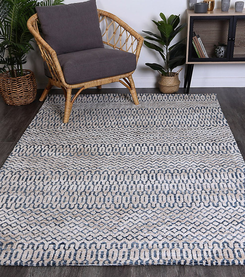 Alayah Camphils Navy Rug 200x290 cm