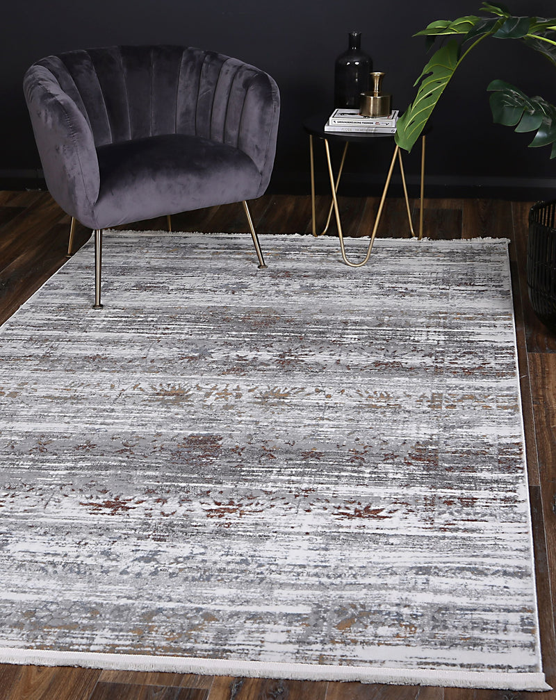 Cordelia Classic Grey Multi Rug 160x230 cm