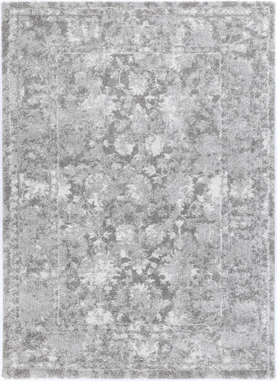 Yuzil Grey Floral Rug 200x290cm