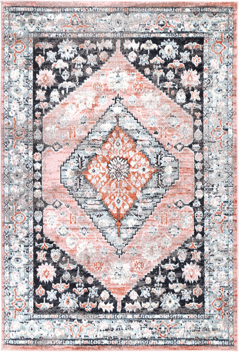 Anatolia Traditional Black Beige Rug 200x290cm