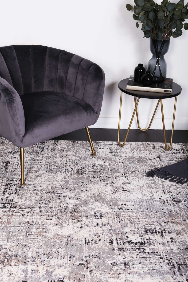 Amelia Grey Modern Rug 160x230 cm