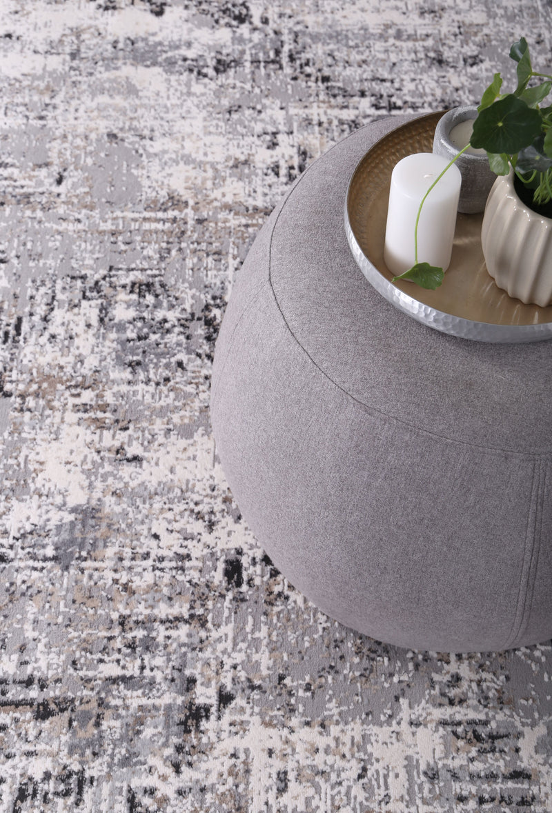 Amelia Grey Modern Rug 160x230 cm