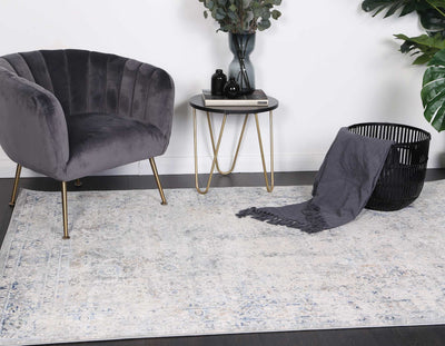 Amelia Navy Blue Contemporary Rug 160x230 cm