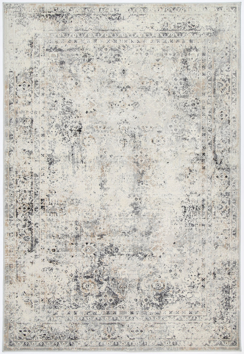 Amelia Beige Grey Contemporary Rug 200x290 cm