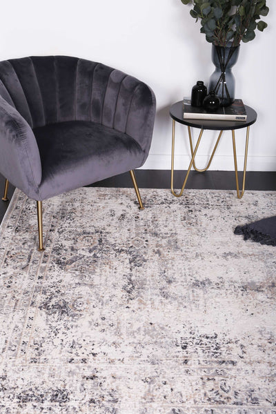 Amelia Beige Grey Contemporary Rug 200x290 cm