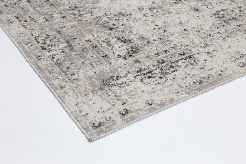 Amelia Beige Grey Contemporary Rug 200x290 cm