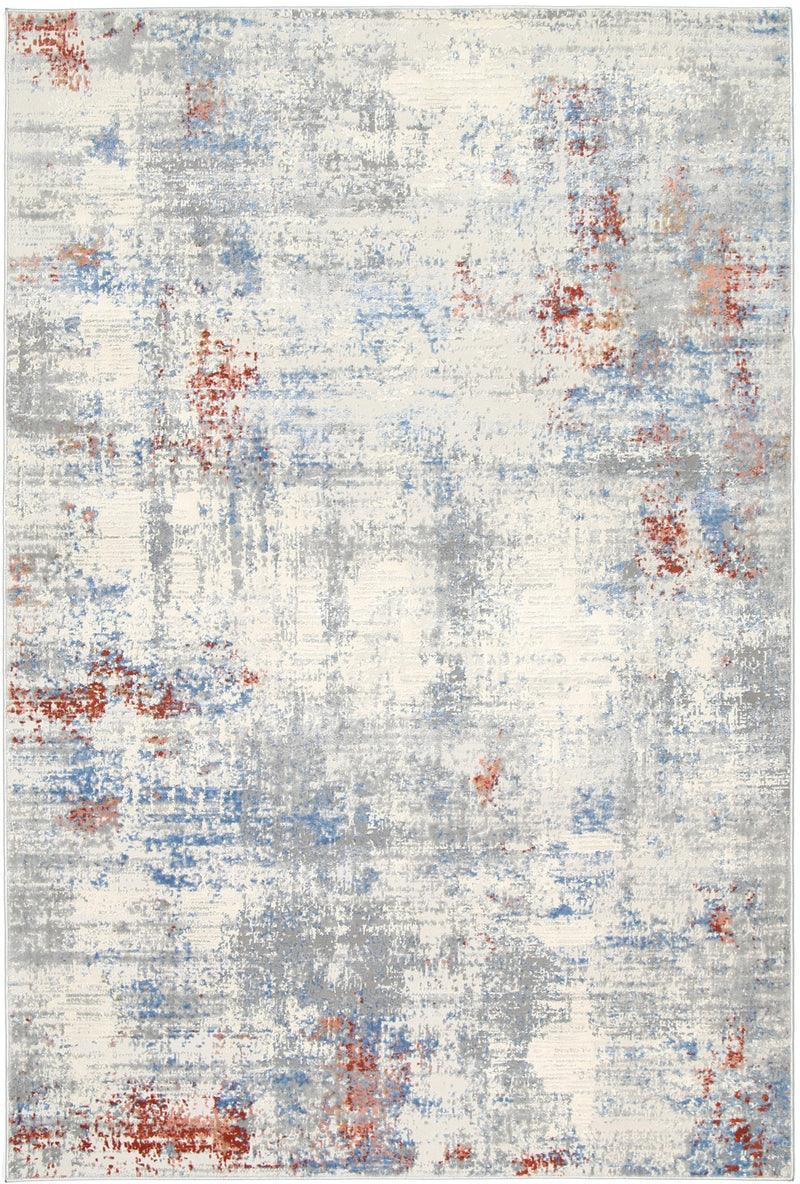 Amelia Grey Multi Modern Rug 240x330 cm