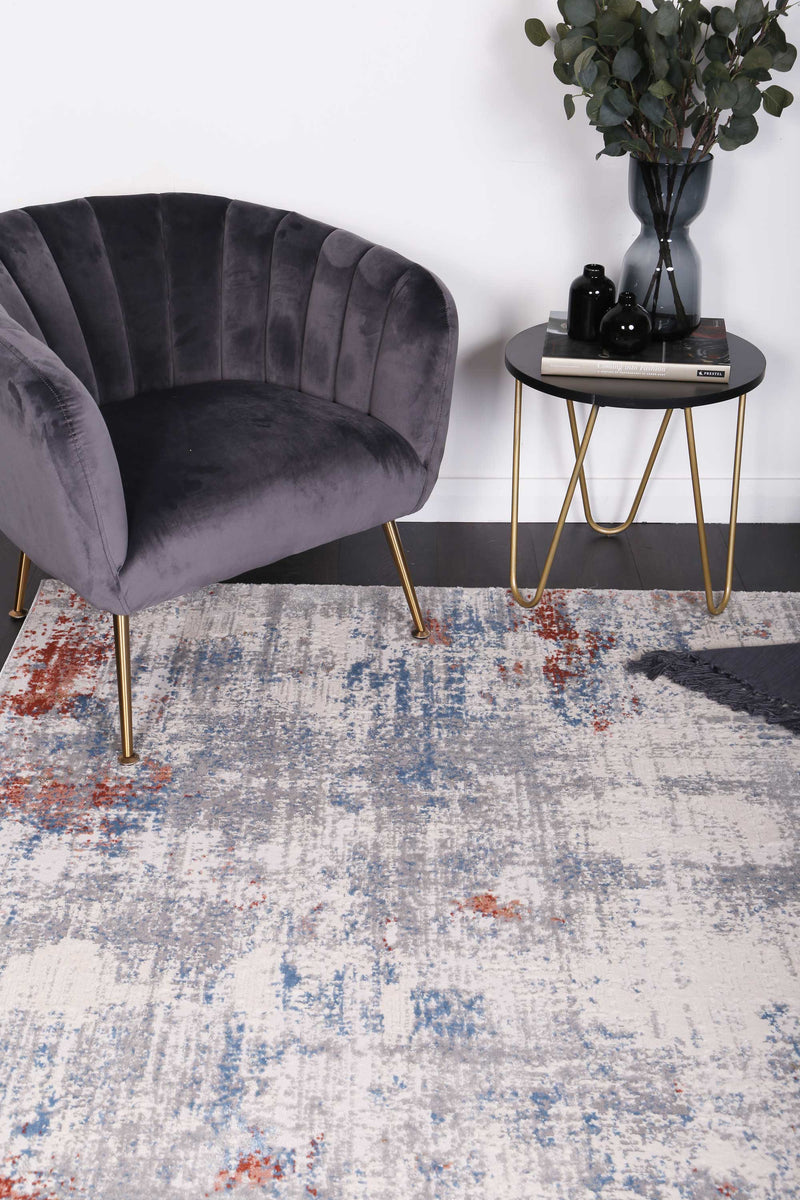 Amelia Grey Multi Modern Rug 240x330 cm