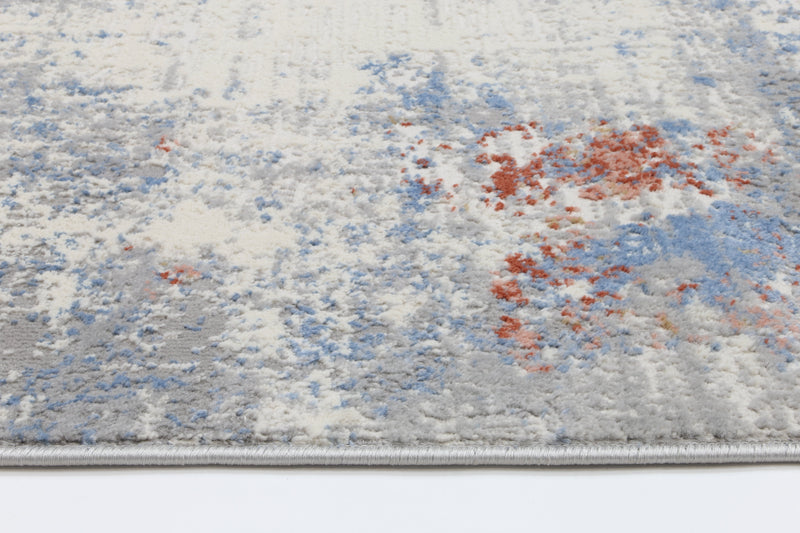 Amelia Grey Multi Modern Rug 240x330 cm