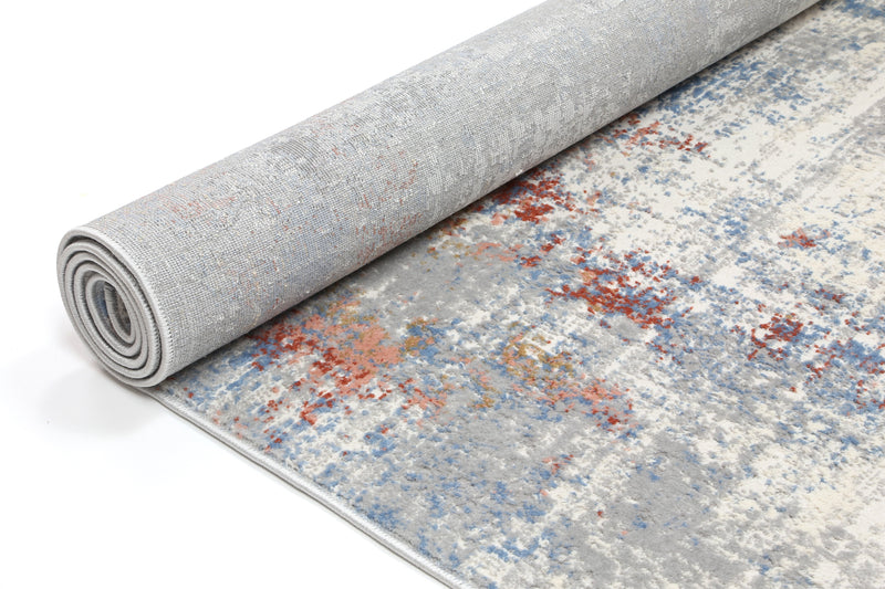 Amelia Grey Multi Modern Rug 240x330 cm