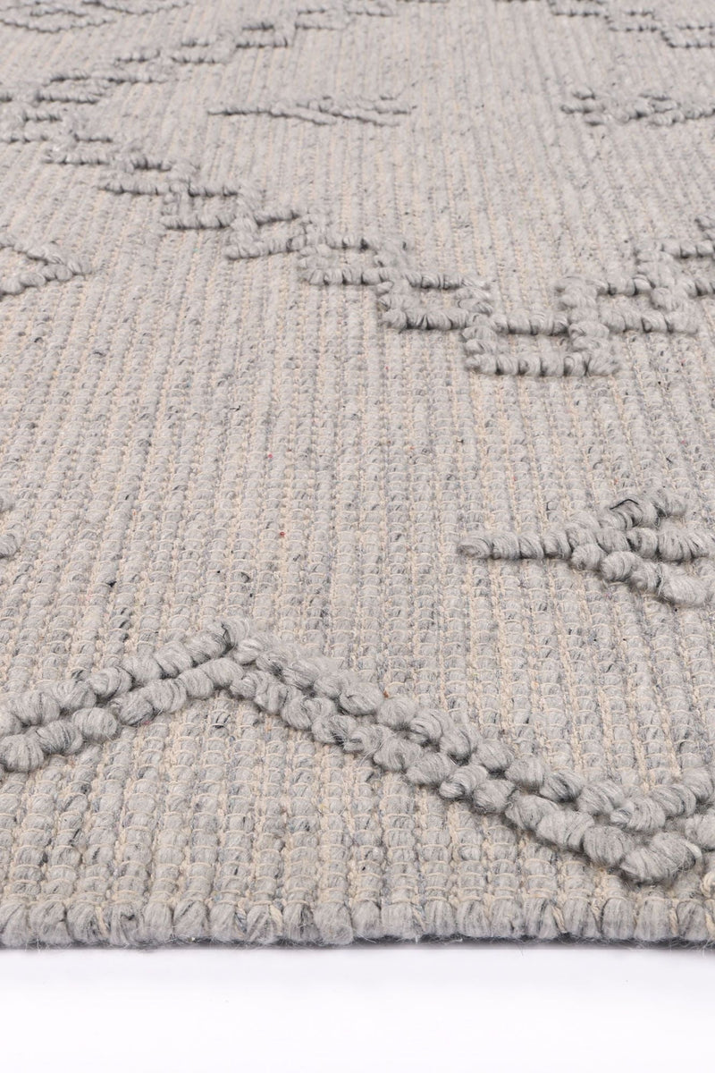 Leilani Boho Chic Grey Rug 160x230cm