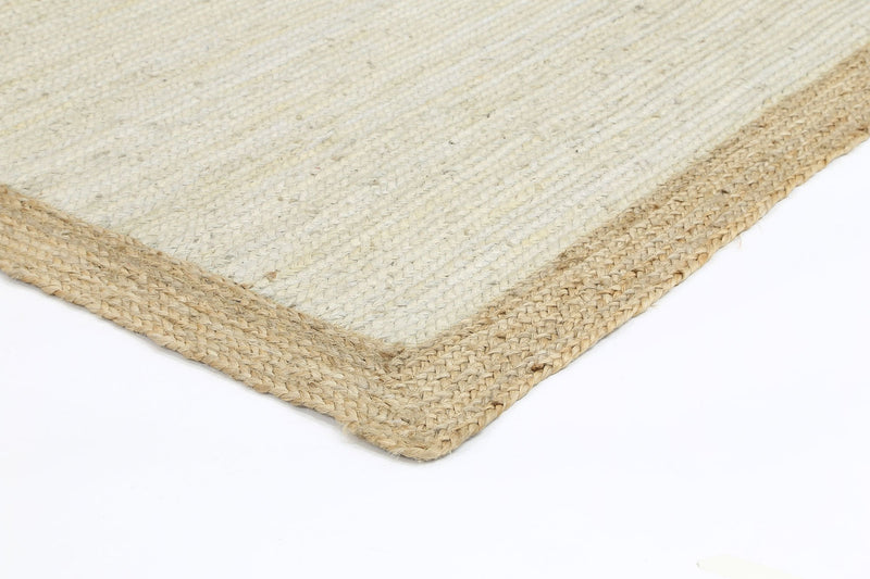 Hampton Light Pink Centre Jute Rug 190x280cm