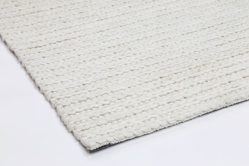 Zayna Cue White Wool Blend Rug 160x230cm