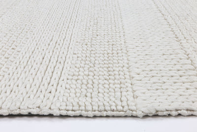 Zayna Grace White Wool Blend Rug 160x230cm