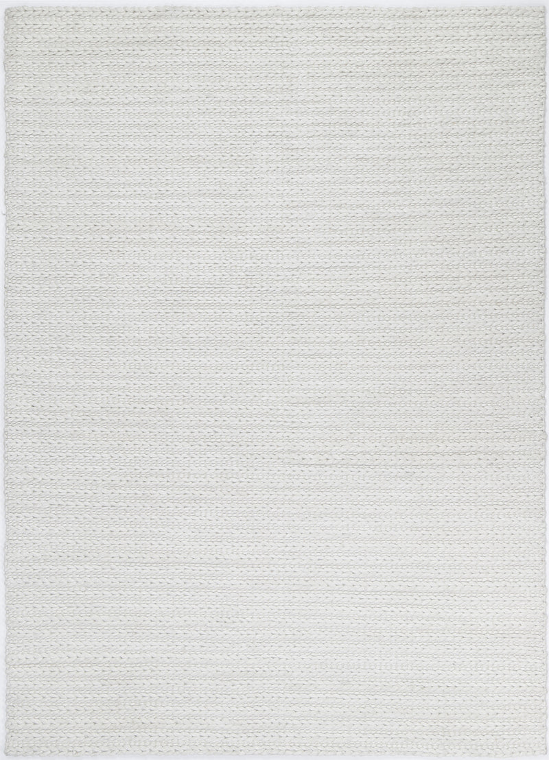 Zayna Cue White Wool Blend Rug 200x290cm