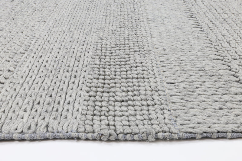 Zayna Grace Grey Wool Blend Rug 200x290cm