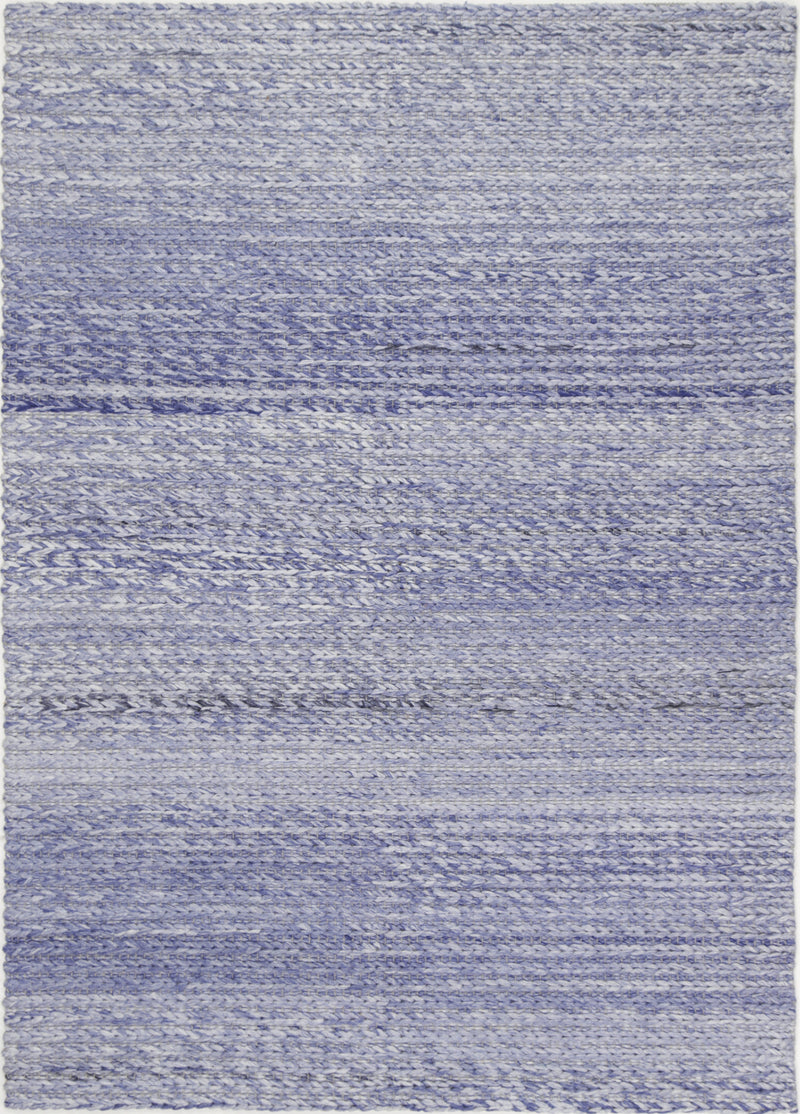 Zayna Cue Blue Wool Blend Rug 240x330cm