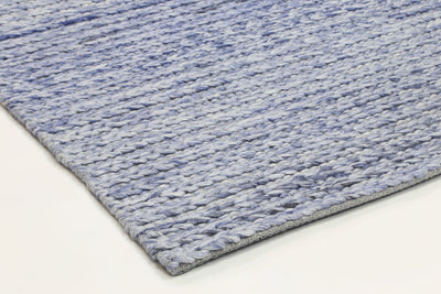 Zayna Cue Blue Wool Blend Rug 240x330cm