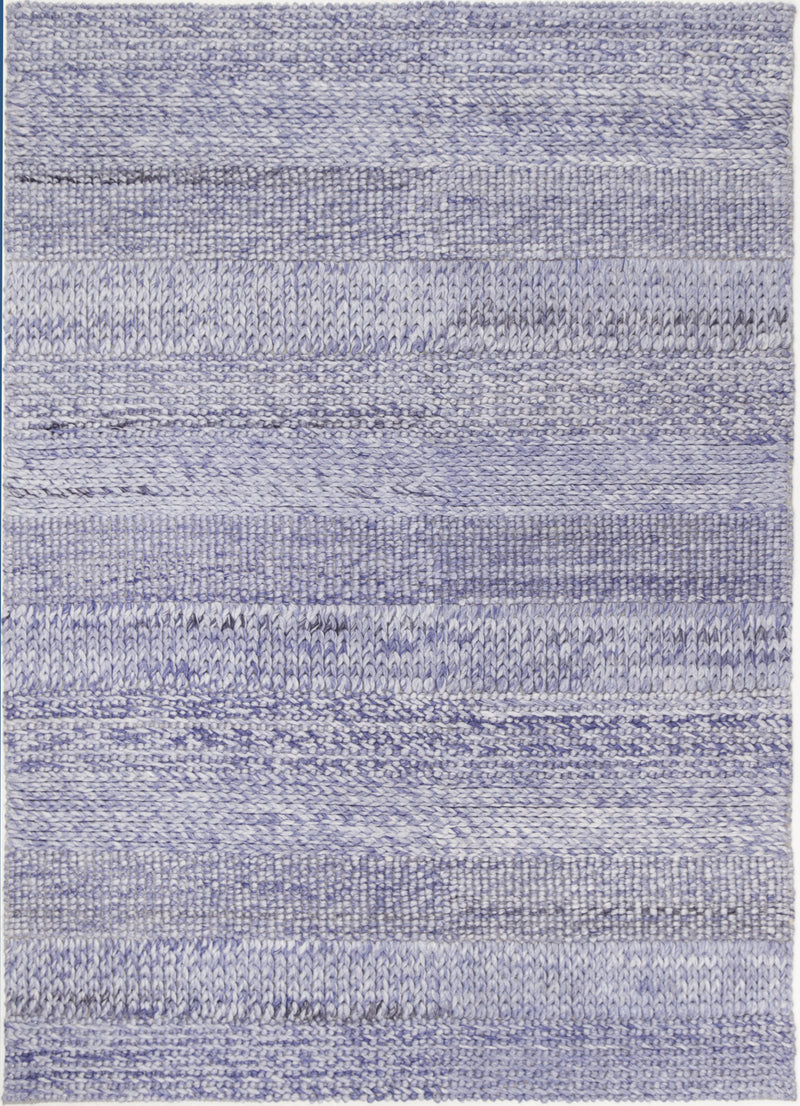 Zayna Grace Blue Wool Blend Rug 240x330cm