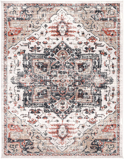 Talulla Oriental Light Grey Rug 080x300cm