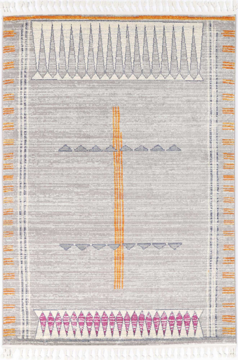 Pasto Tribal Grey Rug 160x230cm